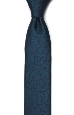 SNAZZY Dark blue schmale Krawatte
