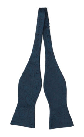 SNAZZY Dark blue ungebundene Fliege