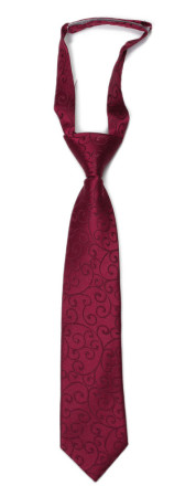 SNAZZY Dark red kinderkrawatte klein vorgebundene