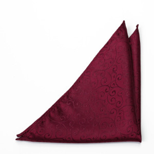 SNAZZY Dark red Einstecktuch