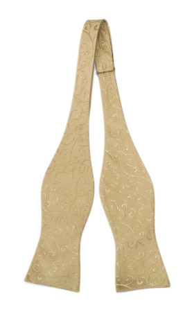 SNAZZY Gold ungebundene Fliege