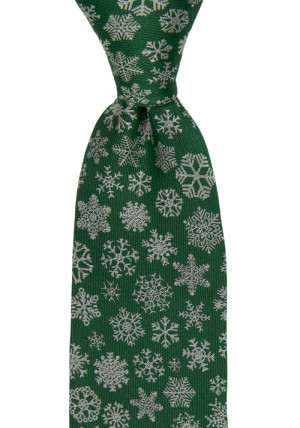 SNOFLINGA Green Krawatte