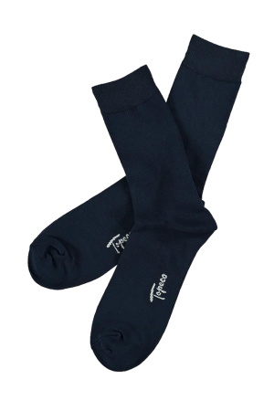 SOLID BAMBOO NAVY socken