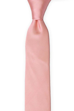 SOLID Blush pink schmale Krawatte