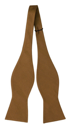 SOLID Bronze ungebundene Fliege