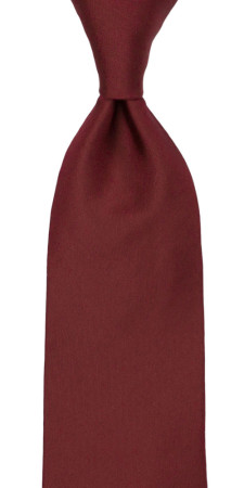 SOLID Burgundy Krawatte