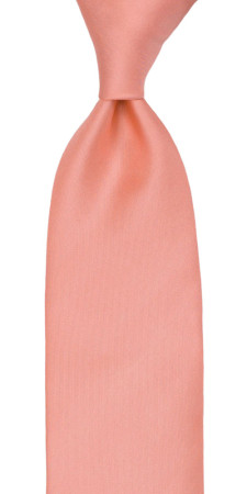 SOLID Coral klassisch breite Krawatte