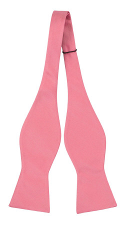 SOLID Dark pink ungebundene Fliege