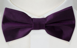 SOLID Dark purple Fliege