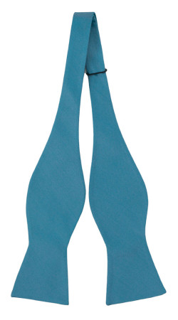 SOLID Dark turquoise ungebundene Fliege