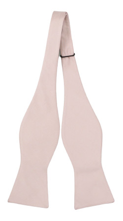 SOLID Dusty pink ungebundene Fliege