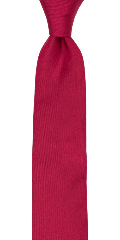 SOLID Fuchsia schmale Krawatte