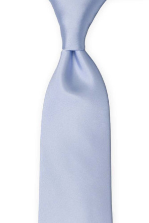 SOLID Ice blue klassisch breite Krawatte