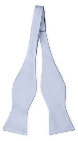 SOLID Ice blue ungebundene Fliege