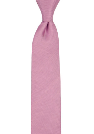 SOLID Lavender Pink schmale Krawatte