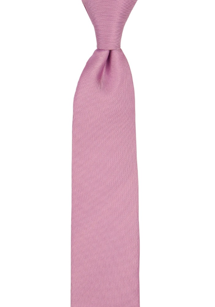 SOLID Lavender Pink Kinderkrawatte medium
