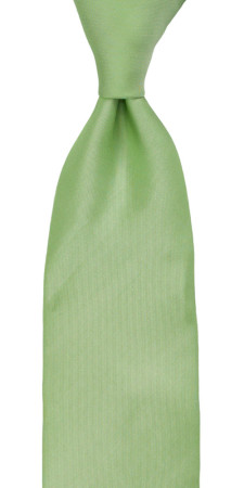 SOLID Light green klassisch breite Krawatte