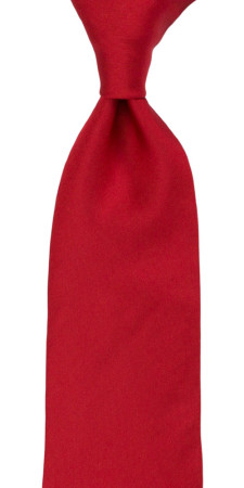 SOLID Light red klassisch breite Krawatte
