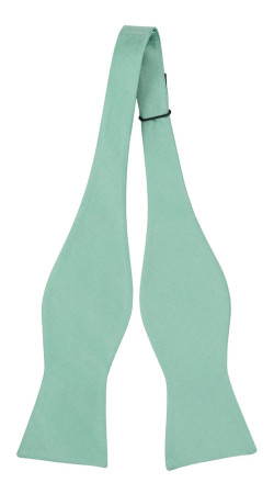 SOLID Light turquoise ungebundene Fliege