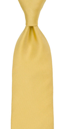 SOLID Light yellow Krawatte