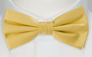 SOLID Light yellow Fliege