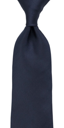 SOLID Navy blue klassisch breite Krawatte