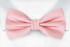 SOLID Pale pink Fliege