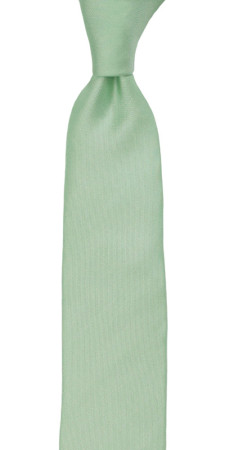 SOLID Pastel green schmale Krawatte