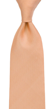 SOLID Peach klassisch breite Krawatte