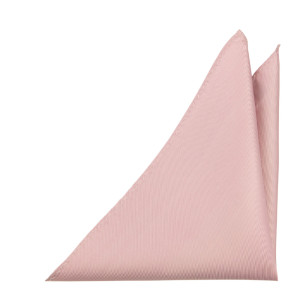 Solid Powder Pink Einstecktuch