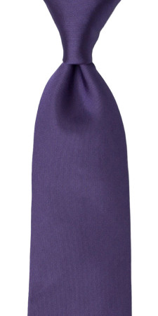 SOLID Purple klassisch breite Krawatte
