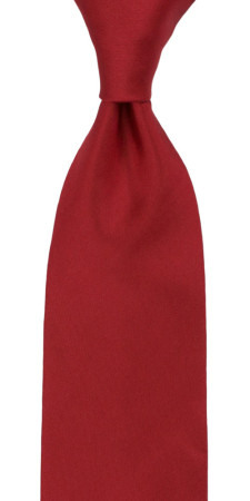 SOLID Red Krawatte