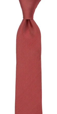 SOLID Rose schmale Krawatte