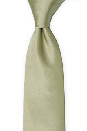 SOLID Sage green klassisch breite Krawatte