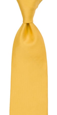 SOLID Yellow klassisch breite Krawatte