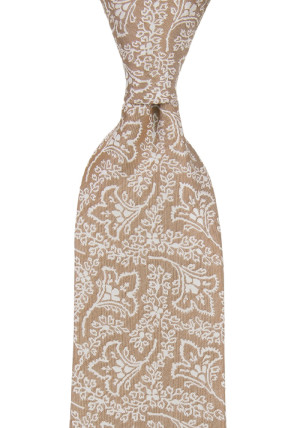 SOONRELATED FAWN BEIGE klassisch breite Krawatte