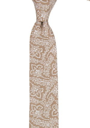 SOONRELATED FAWN BEIGE schmale Krawatte