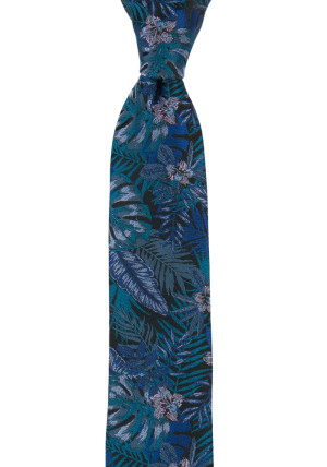 SOULSYSTEM BLUE schmale Krawatte