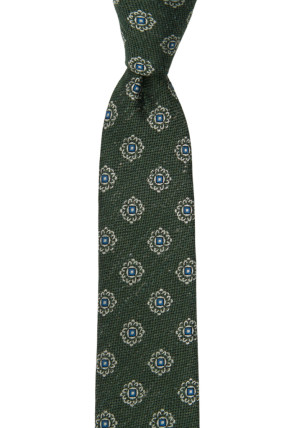 SPEAKLOUDER DARK GREEN schmale Krawatte