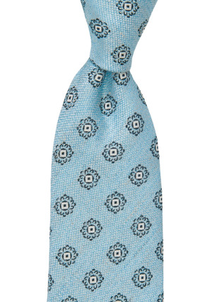 SPEAKLOUDER LIGHT BLUE klassisch breite Krawatte