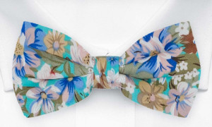 SPIFFYTOP Turquoise Fliege