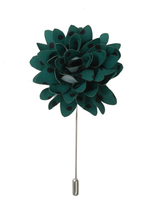 STAR DOT DARK GREEN reversnadel