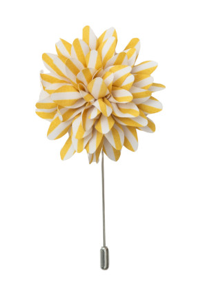 STAR STRIPE YELLOW reversnadel