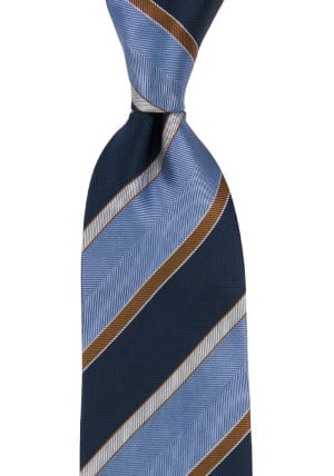 STEADYSTRIPE NAVY klassisch breite Krawatte