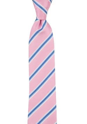 STRAIGHTONSTRIPE PINK schmale Krawatte