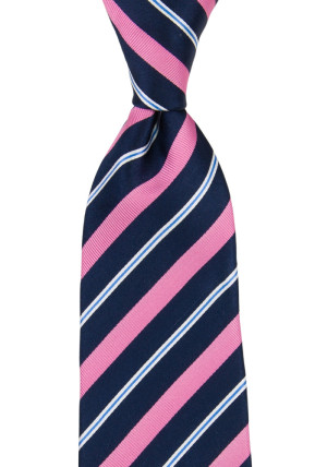 STRIPEFORWARD PINK klassisch breite Krawatte