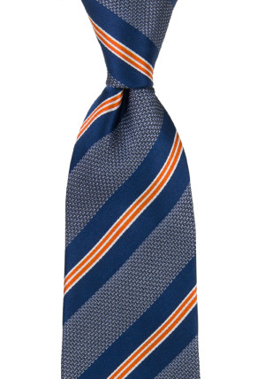 STRIPENERGY BLUE klassisch breite Krawatte