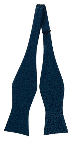 SWANKY BLUE ungebundene Fliege