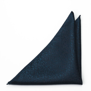 SWANKY Dark blue Einstecktuch