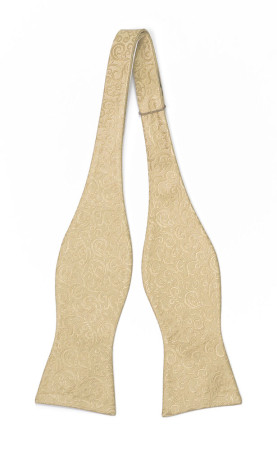 SWANKY Gold ungebundene Fliege